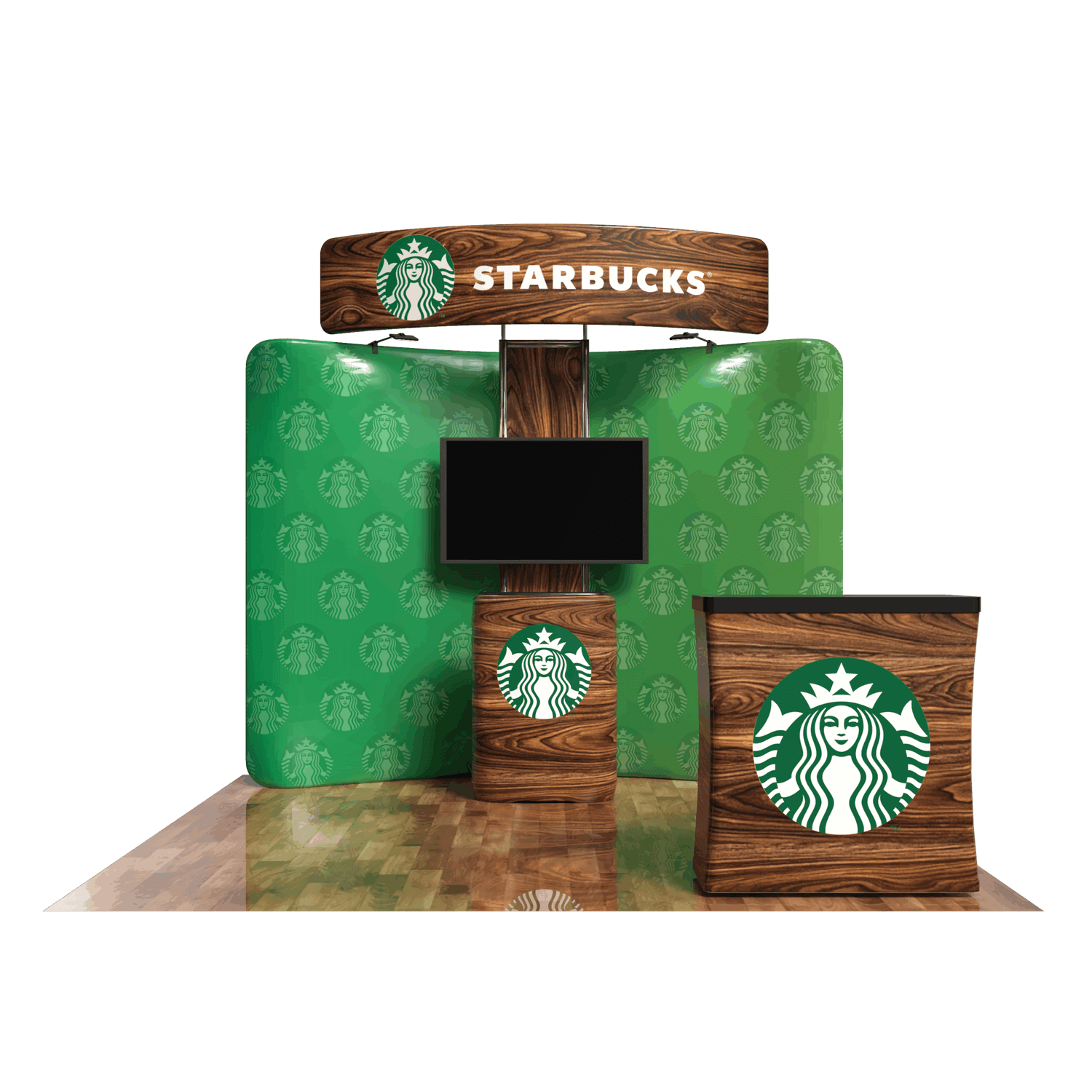 10x10 feet trade show booth display tension fabric