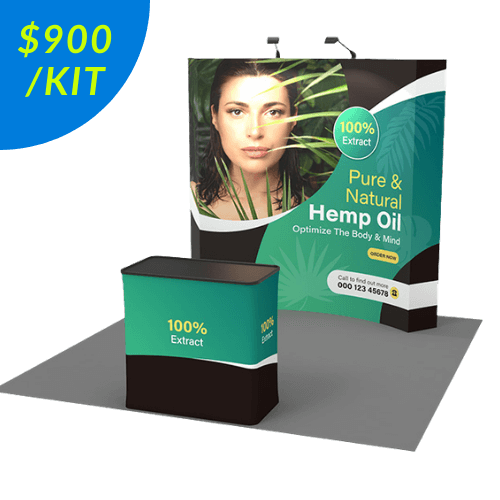 POP0808002 trade show booth kit on sales image