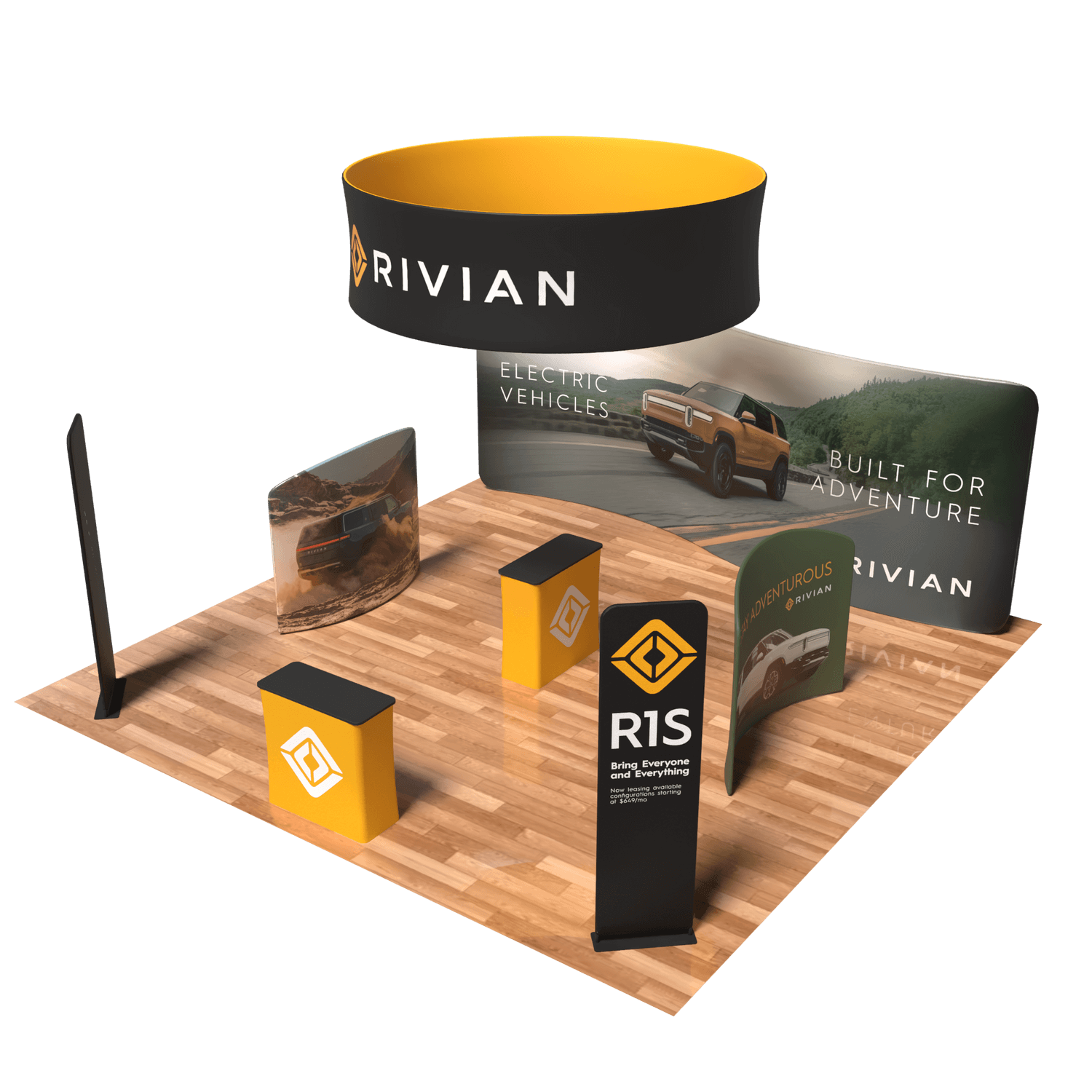 20x20 feet booth kit