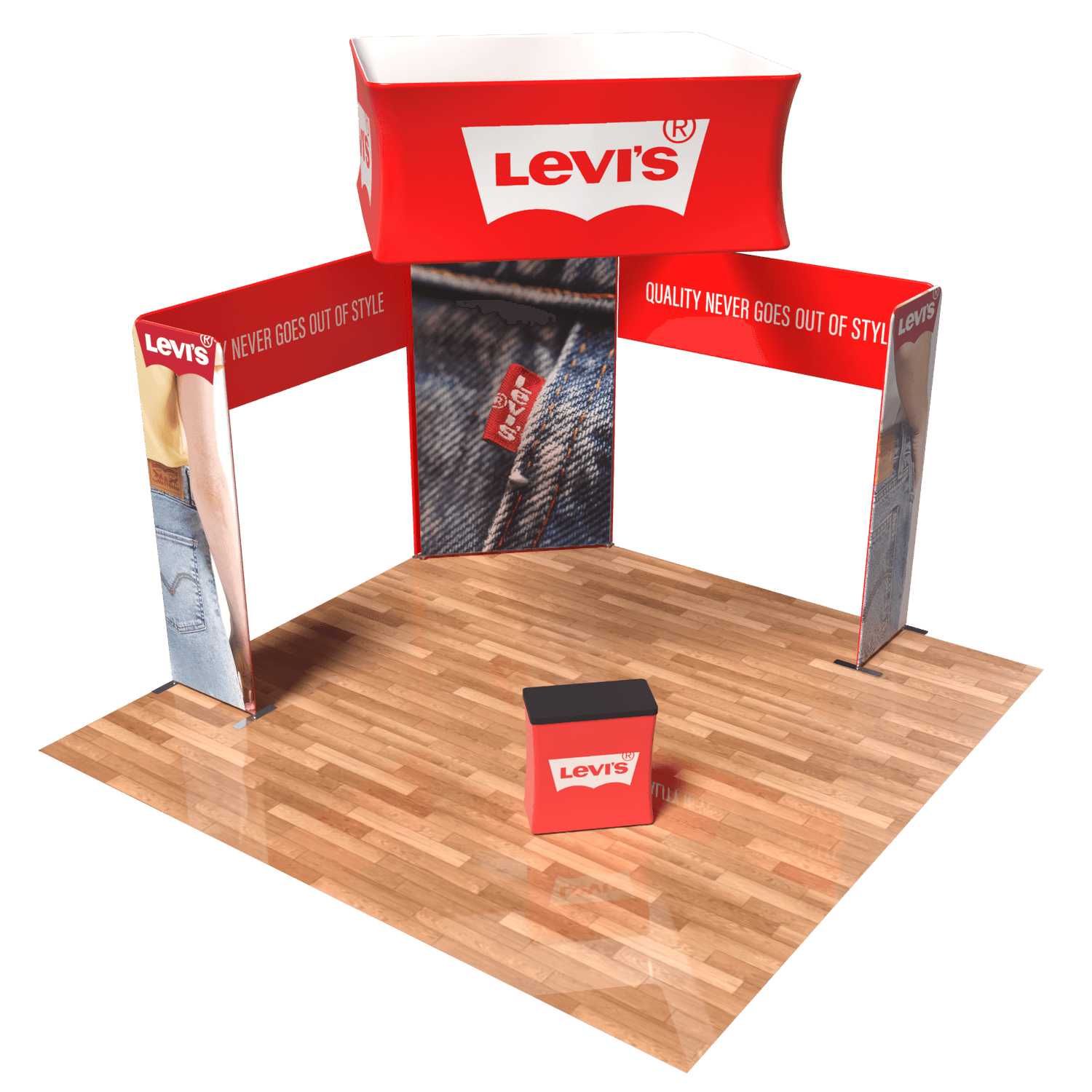 20x20 feet booth kit