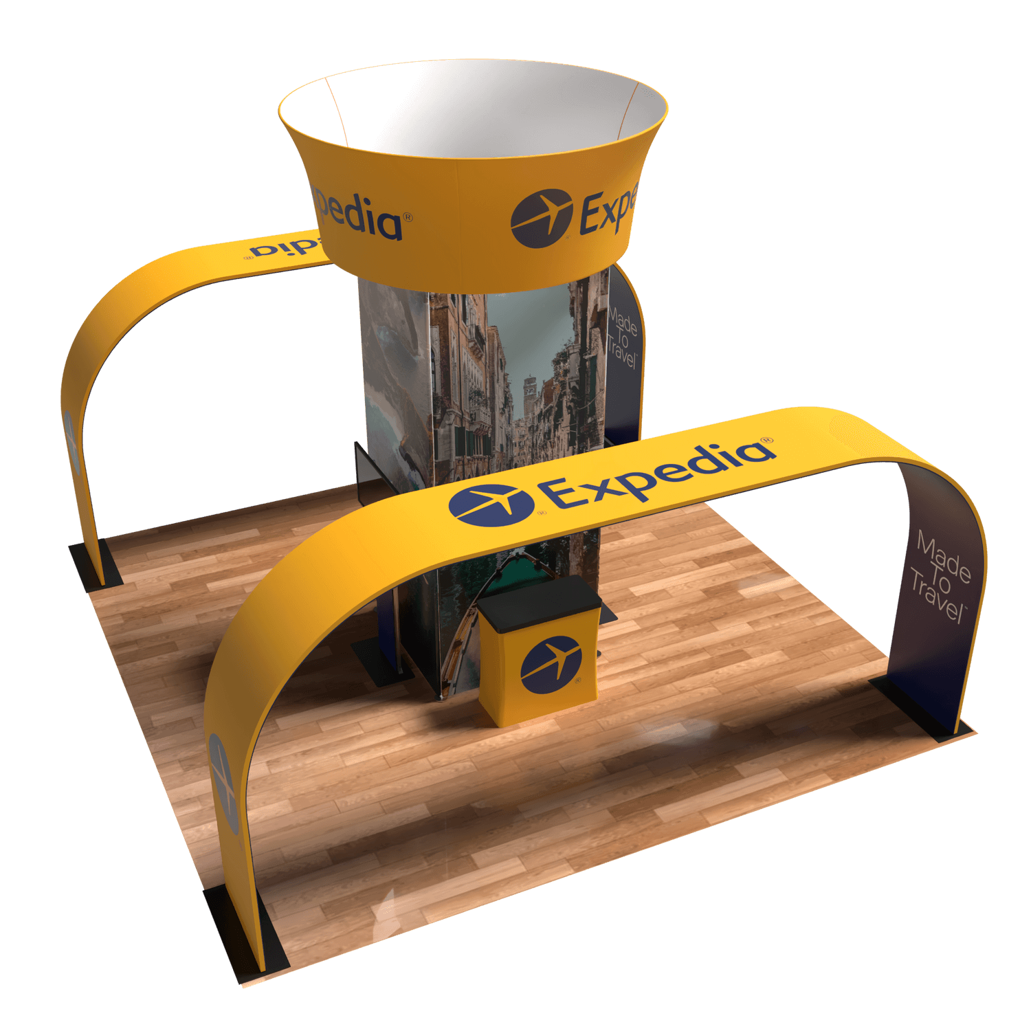 20x20 feet booth kit