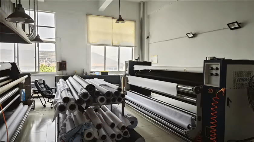 heat impress large format printing workshop