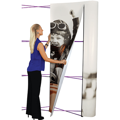 pvc pop up easy change graphic