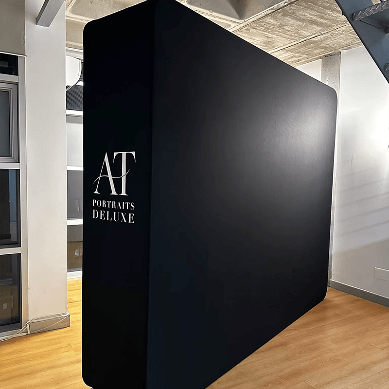 wallbox backdrop work full black